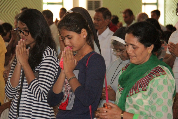 An image representing a prayer gathering