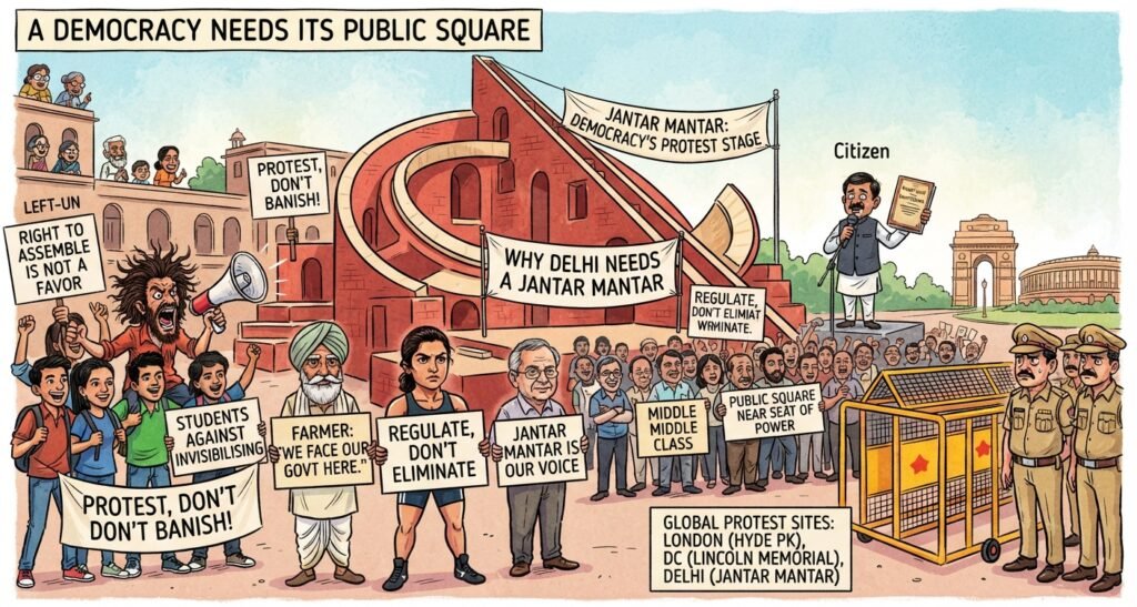 jantar mantar protest